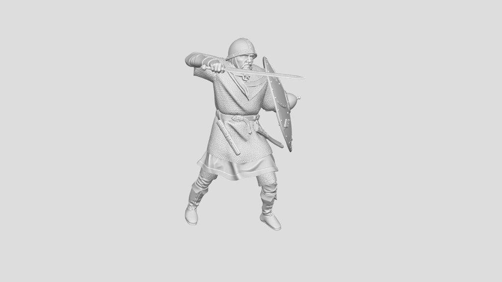 Frankish Heavy-Armored Soldier, Late 8th Century