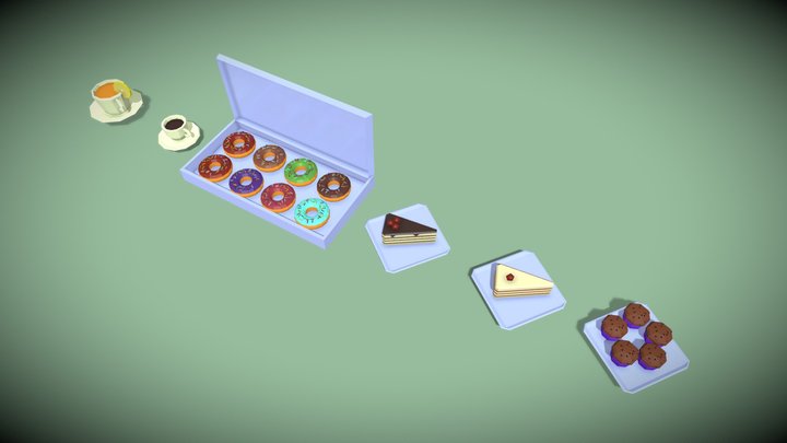 food pack 3D Model