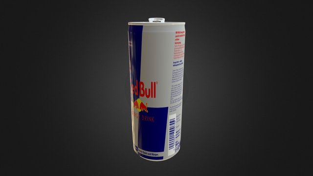 Red Bull 3D Model