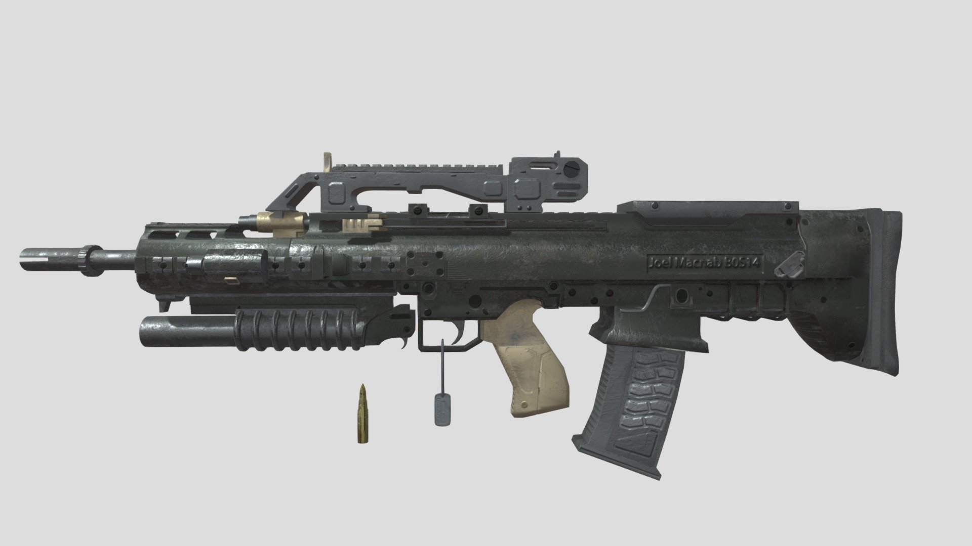 B0S14 - 3D model by Joel Macnab (@fluxmacnab) [0fc6a69] - Sketchfab