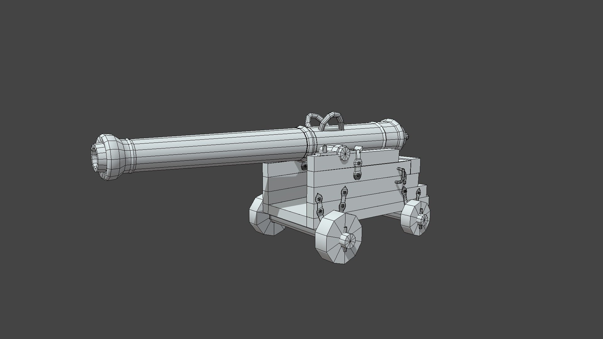 Low Poly Cannon