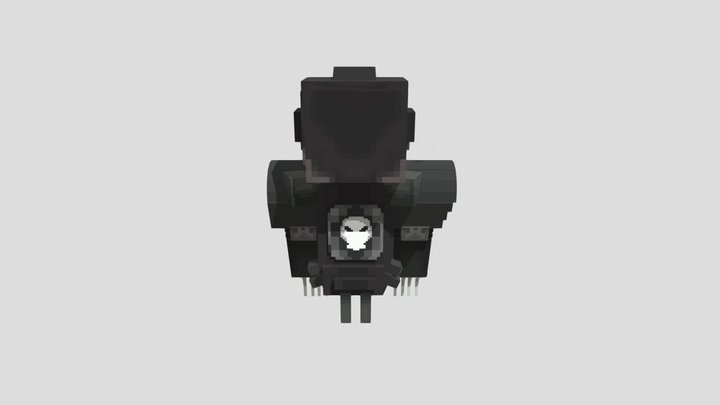 Jetpack, helmet, weapon Commission Astray 3D Model