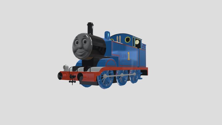 Sodor island 3d 2006 Thomas for Prisma 3d. 3D Model