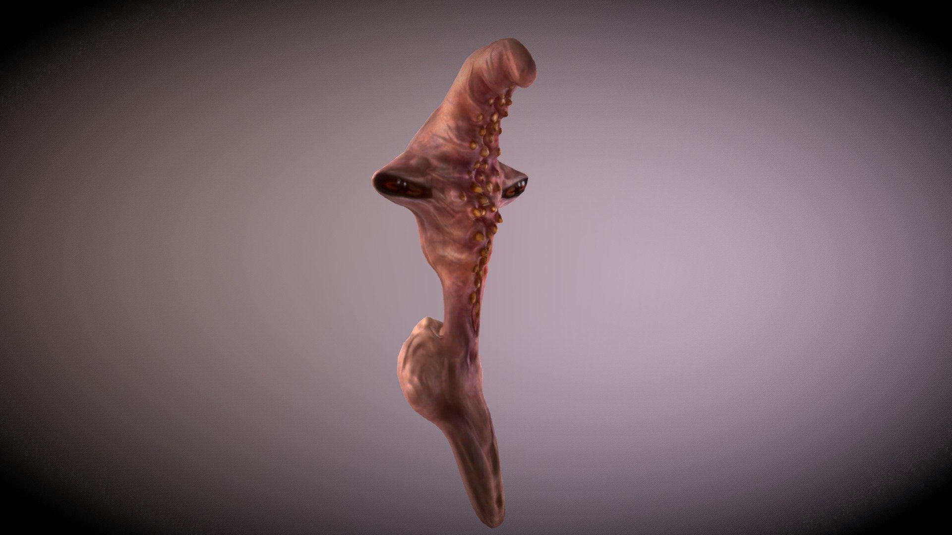Alien low poly