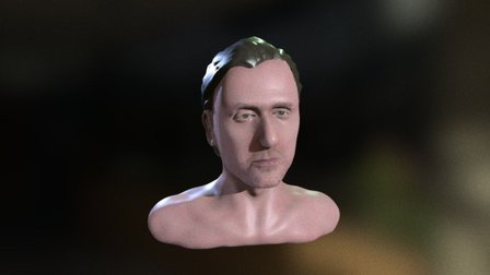 Tim Roth 3D Model