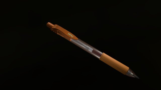 Retractable pen (click pen) – Free 3D Model STL