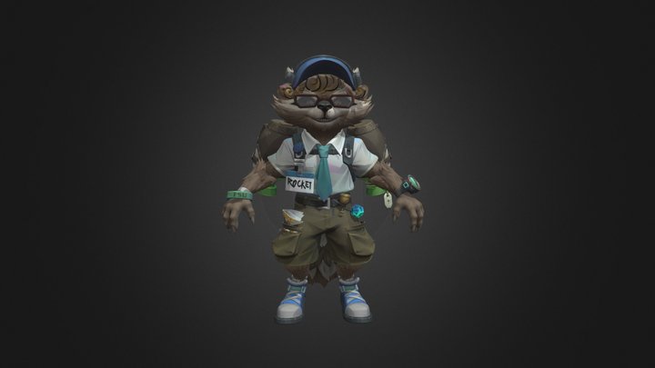 Rocket Raccoon Rocky Transfer – Modèle 3D gratuit STL