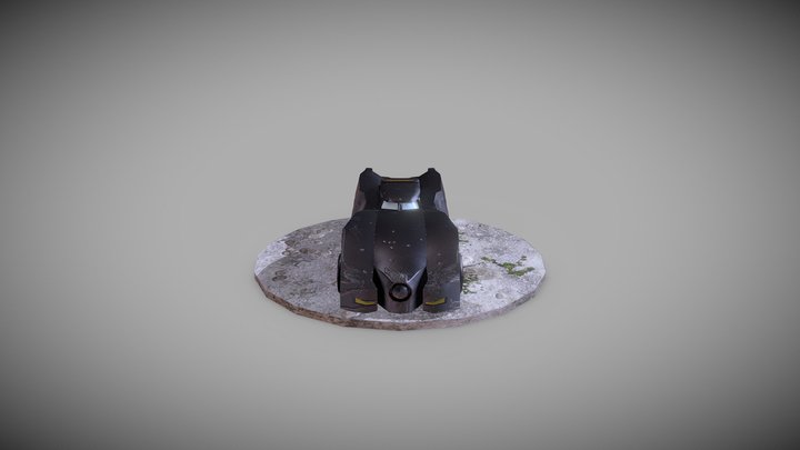 Batmobile 1989 3D Model