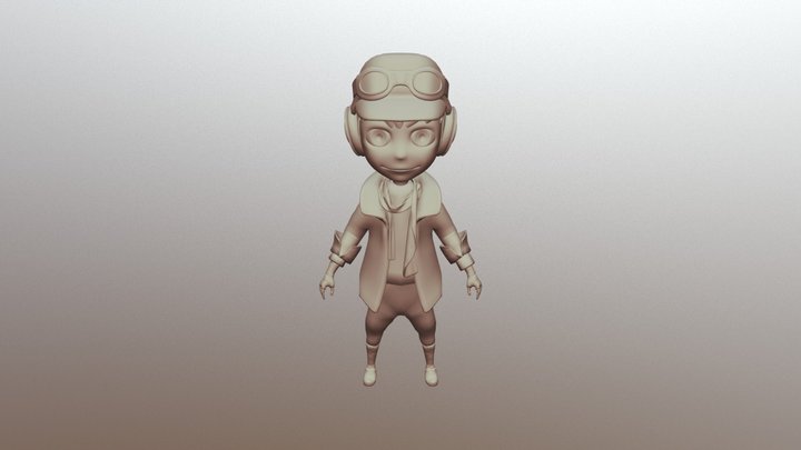 Character Practice 3D Model