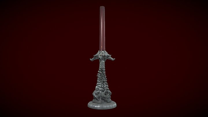 Gothic Spine Candlest – Modelo 3D gratuito STL