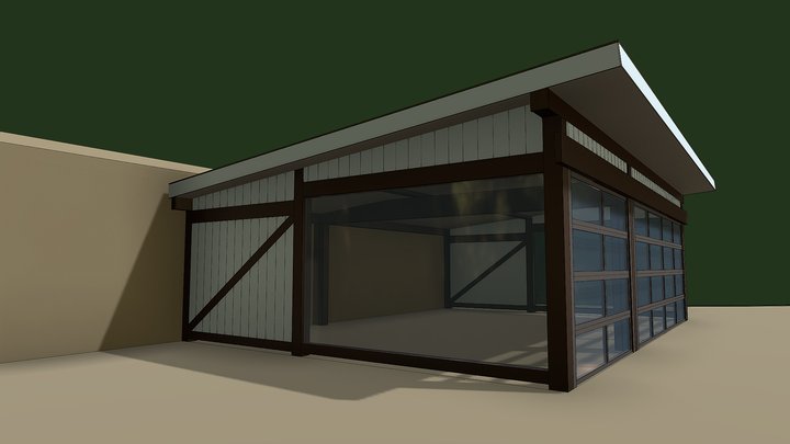 CARPORT rev_02__view 1 3D Model