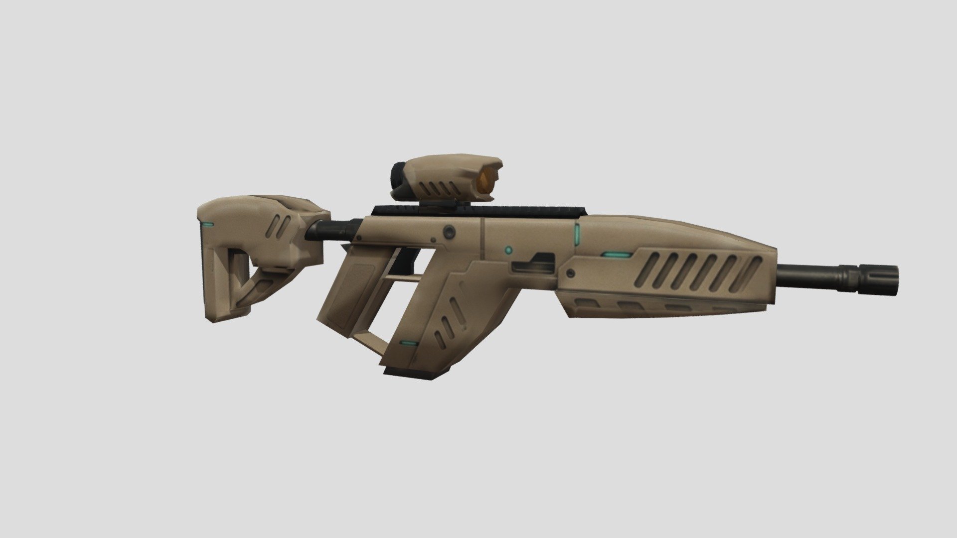 Weapon in the PS1 style - 3D model by chipsyru [0fce2b3] - Sketchfab