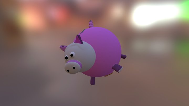 Piggybank 3D Model