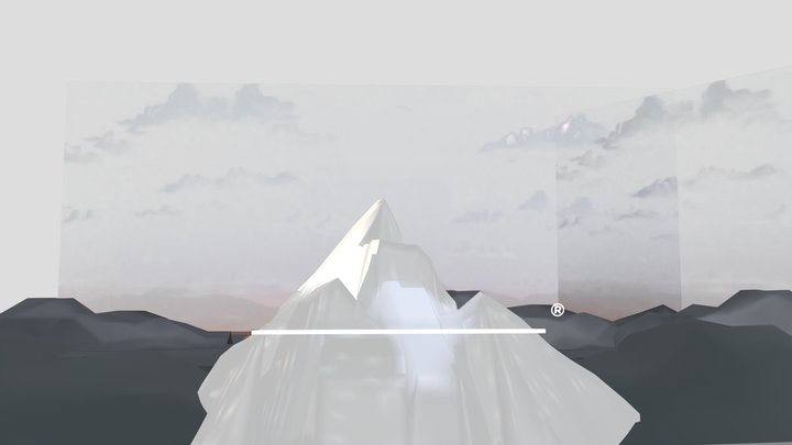 Paramount Pictures Logo 1999 Style Remake V5 – Free 3D Model STL