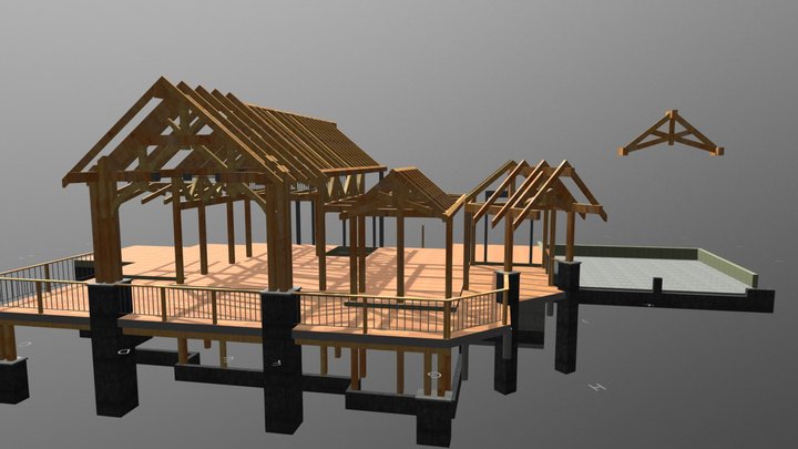 Sirianni timbers 3D Model