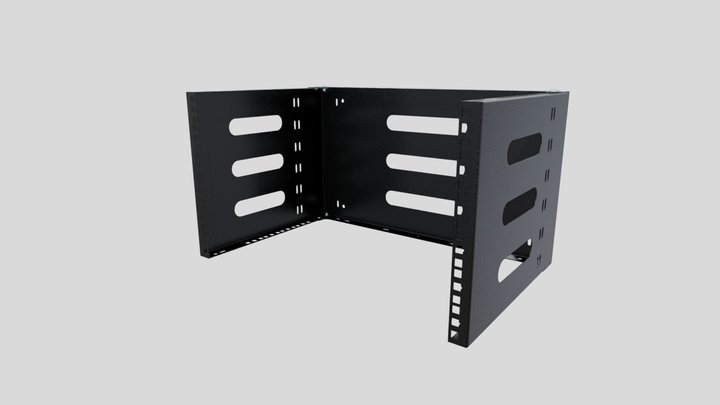 WRH19-6U_4U-330 BLACK 3D Model