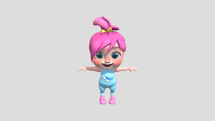 Lolo Wanasah tv وناسة 3D Model