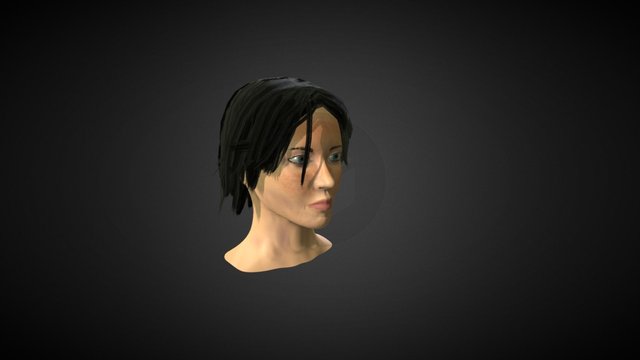 Womanface 3D Model