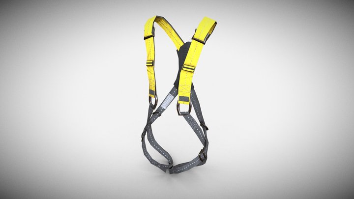 Safety Harness 3D Model