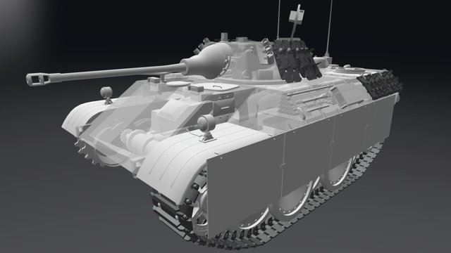 VK 1602 (M) Leopard X-ray 3D Model
