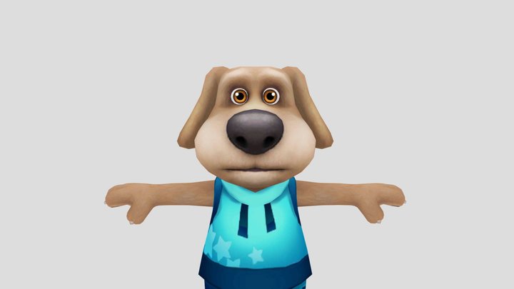 Ben: Talking Tom Run 3D Model