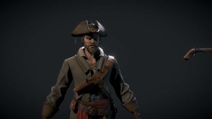pirate 3D Model