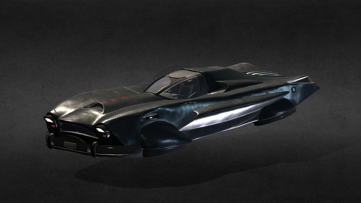 Cyber Vehicle 1 3D Model
