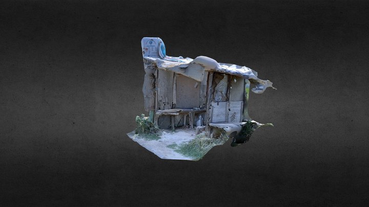 Metropolitan Bus Stop 3D Model