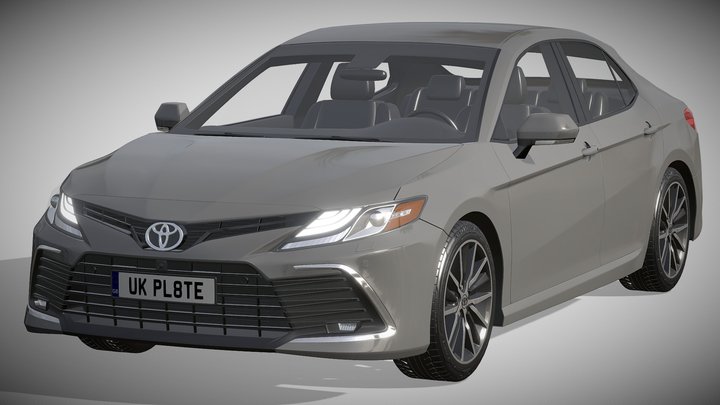 Toyota Camry LE Hybrid 3D Model