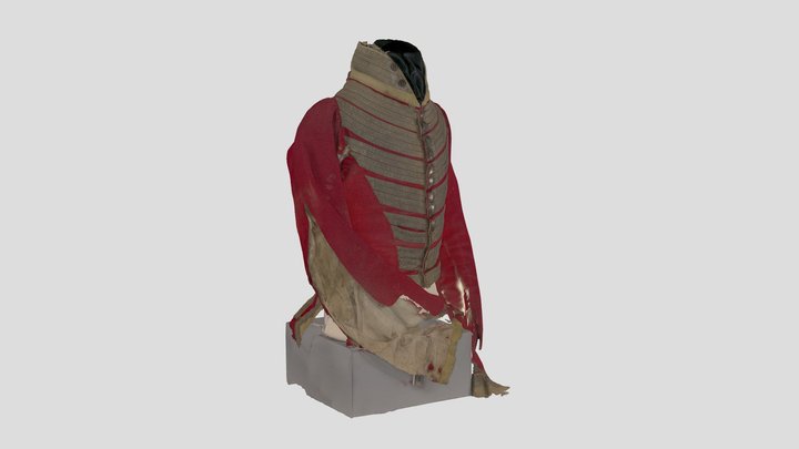 Waterloo Coatee 3D Model