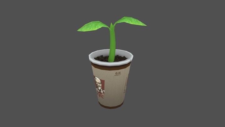 Flowerpot 3D Model