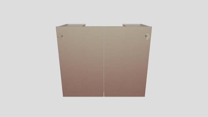【LemonTA】Kitchen Range hood wall cabinet|厨房烟机吊柜 – Free 3D Model STL