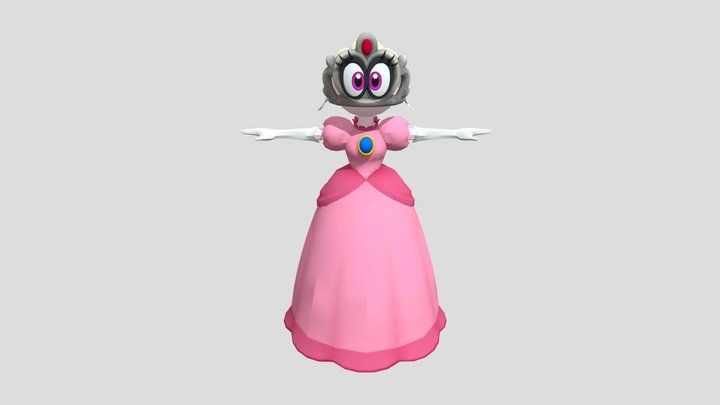 Princess Tiara 3D Model