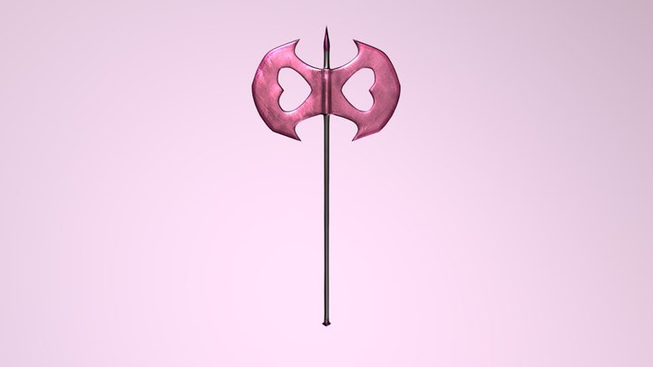 Heart Axe 3D Model