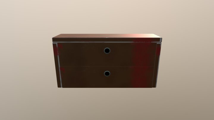 Cabinet High 3D Model