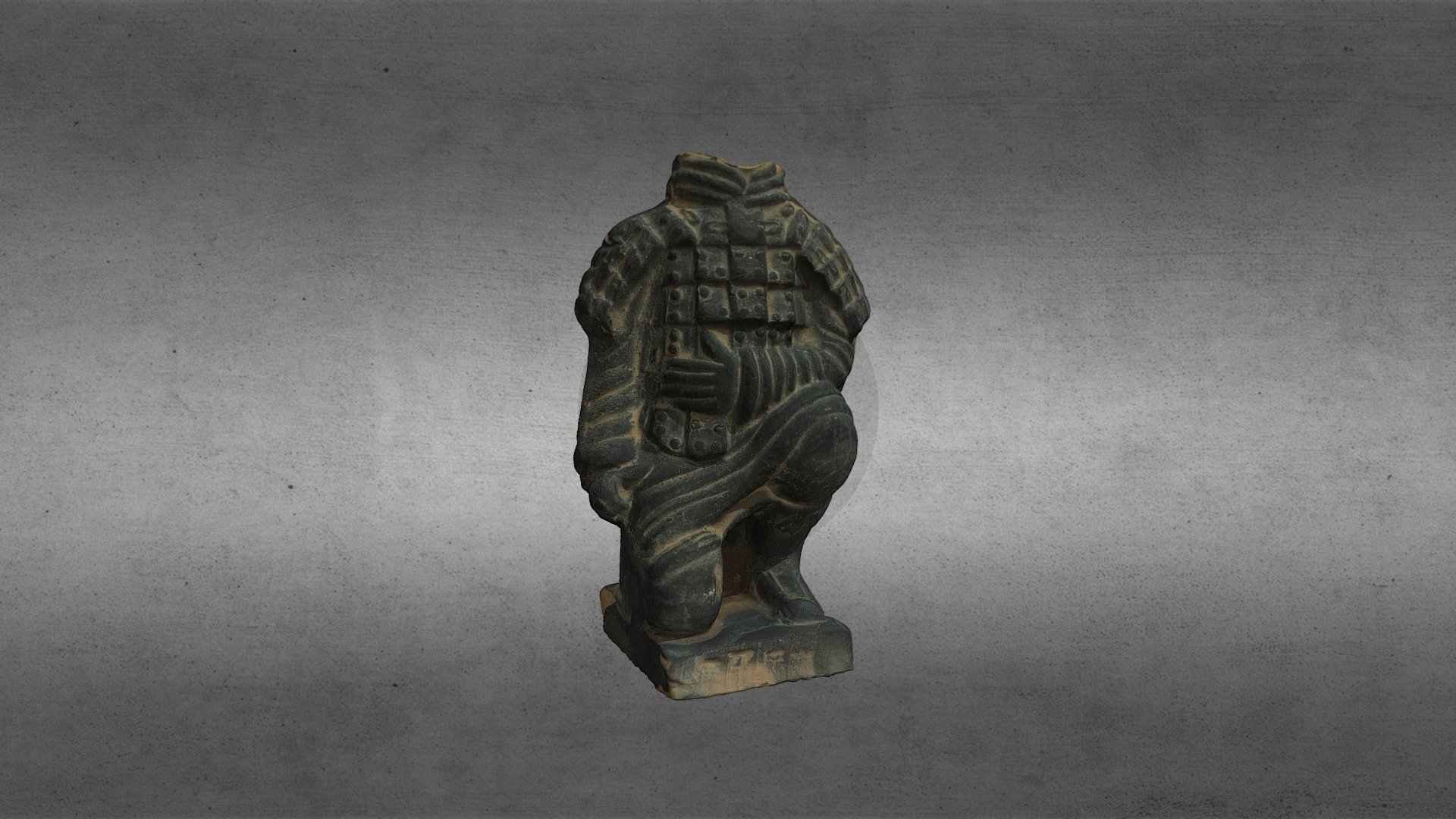 Guerrero de terracota (souvenir)
