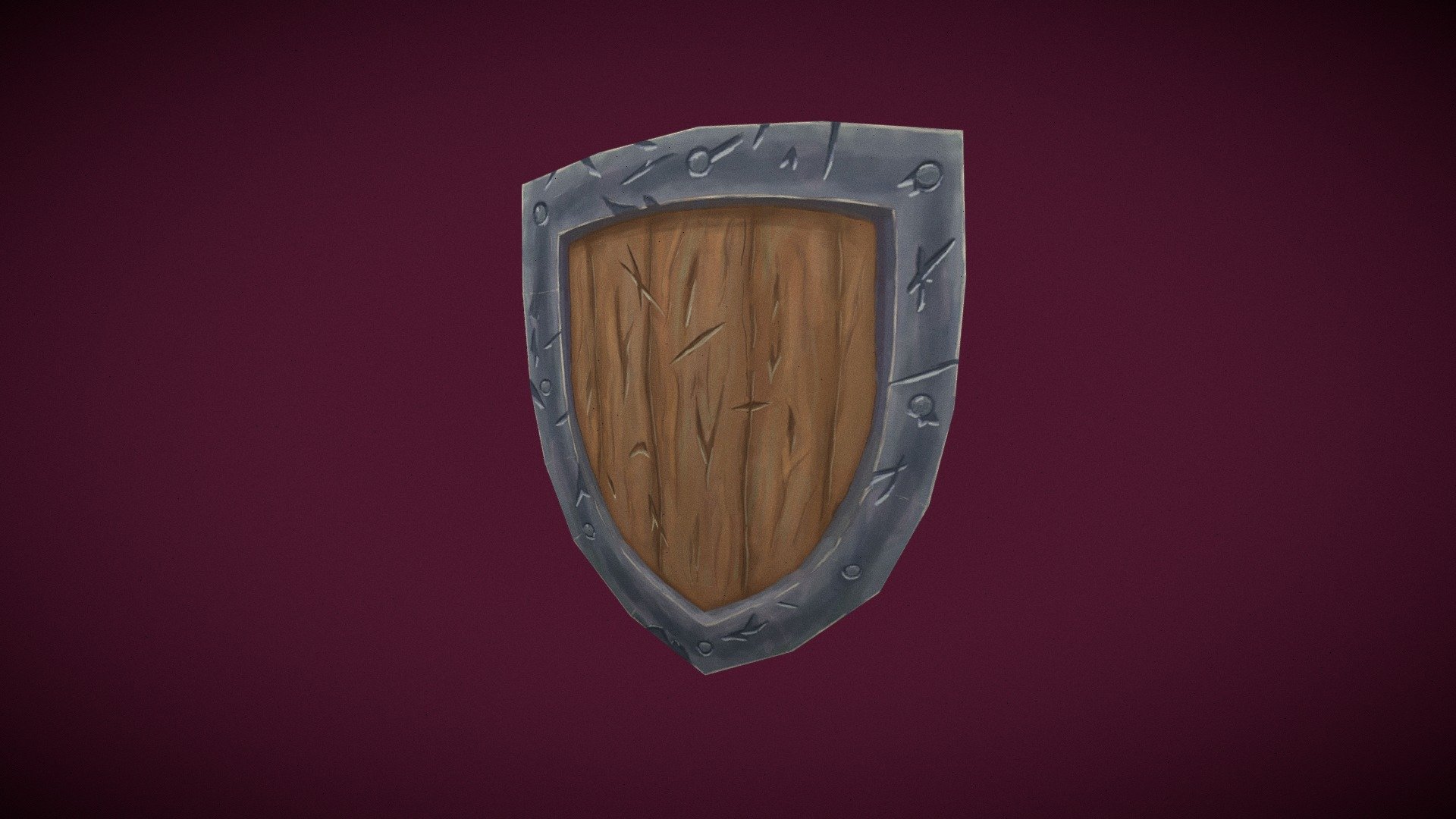 Stylized Shield - 3D model by Shinti [0fd687a] - Sketchfab