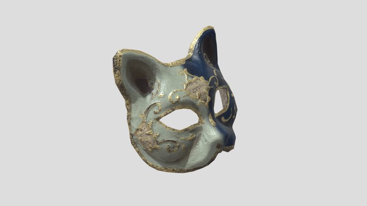 Venitian mask 3D Model
