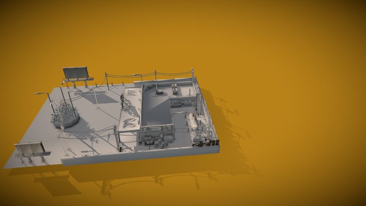 LIQUOR SHOP 3D Model