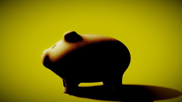 Put That In The Piggy-Animated – Free 3D Model STL