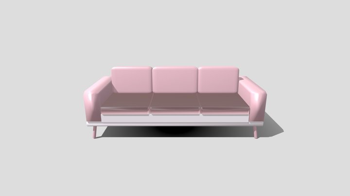 沙發 3D Model