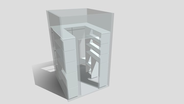 Гардеробная 3D Model