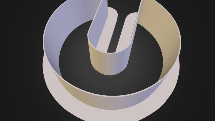 Union 5cm Cookie Cutter 3D Model