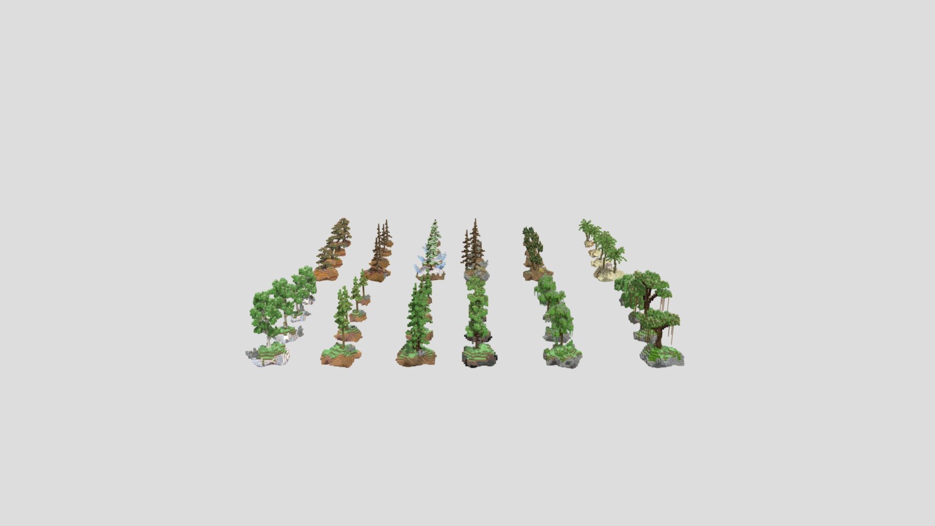 48 Skyblock Starter Island Pack - 3D model by Senior Studios ...