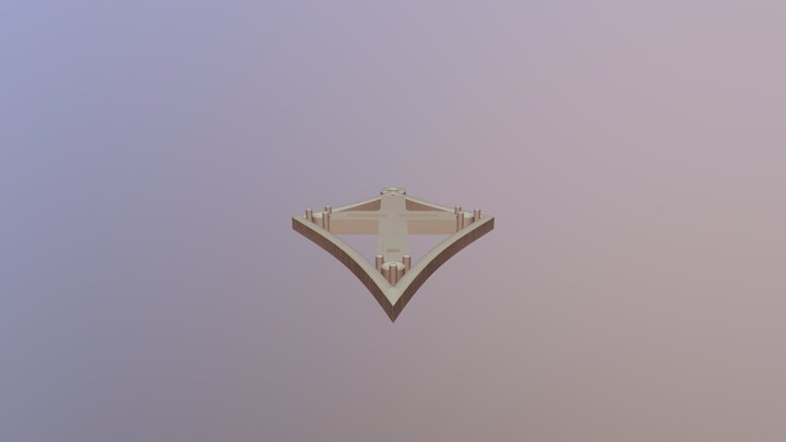 крест 3D Model