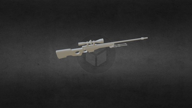Snajper AWP - Sniper AWP 3D Model