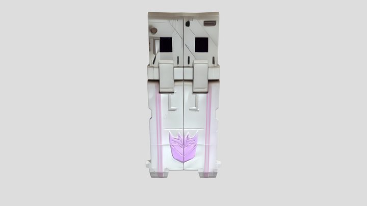 Transformers Decepticon-themed cassette tape 3D Model