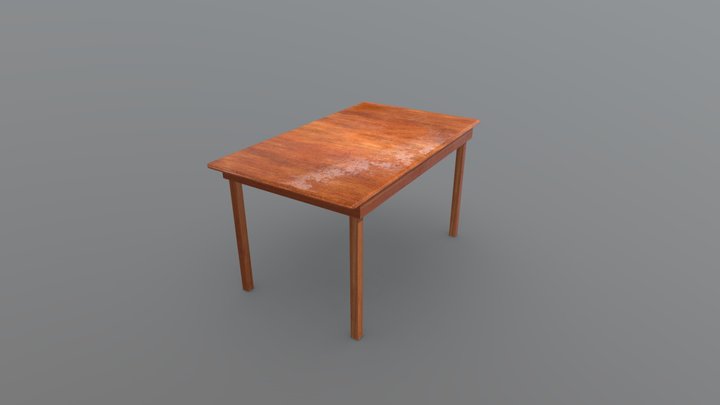 Стол, table 3D Model