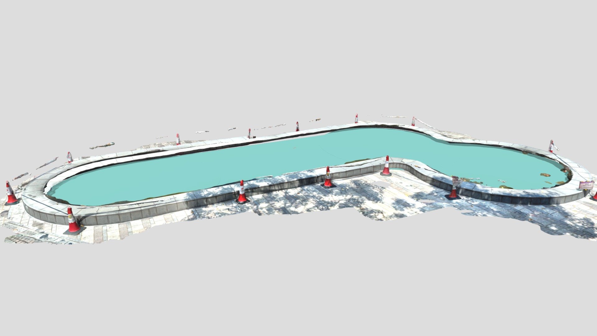 Suspended Outdoor Model Boat Pool
