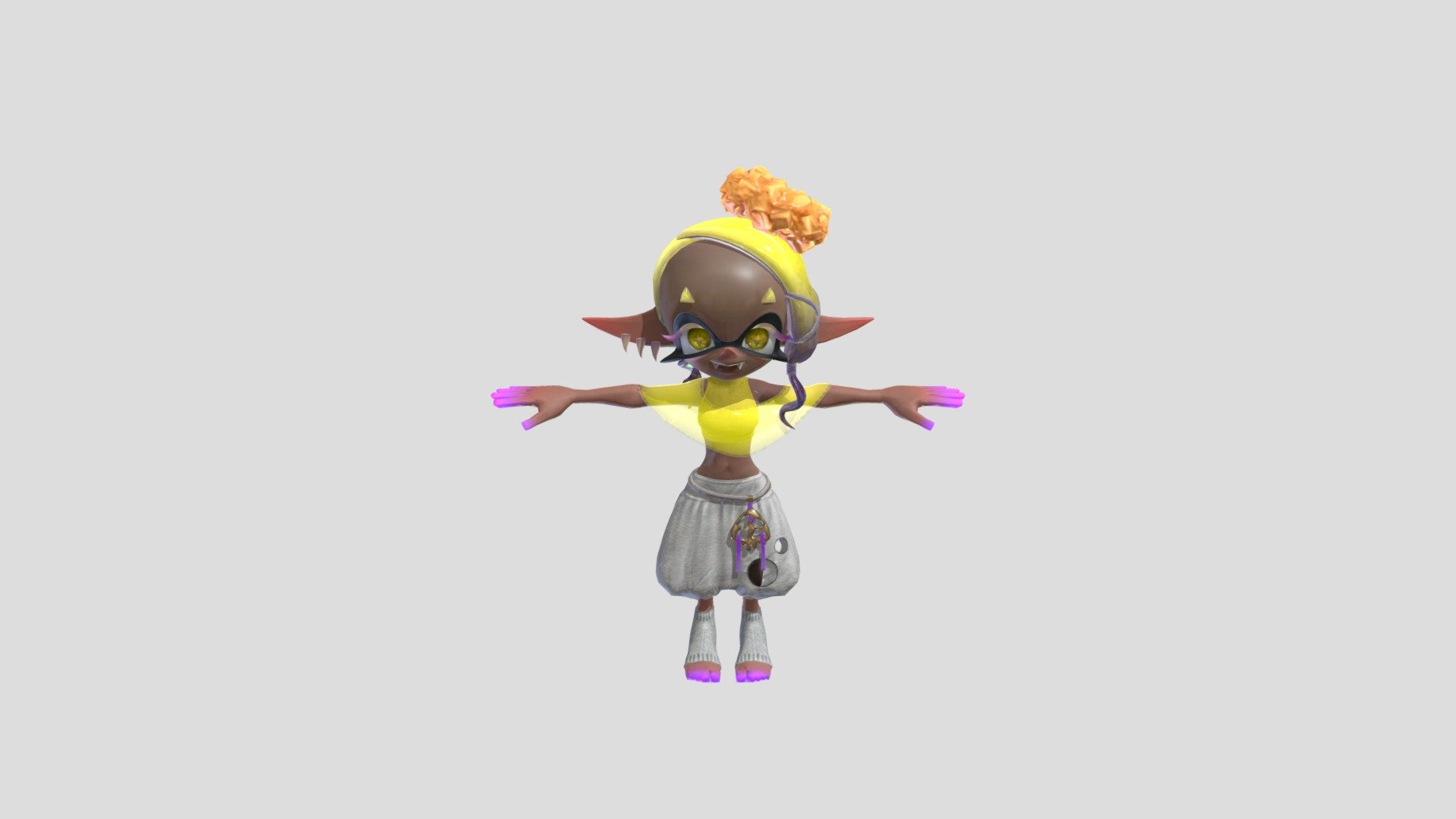 Nintendo Switch - Splatoon 3 - Frye - Download Free 3D model by SP_OctoPie  (@Sooberye) [0fdf8c6]